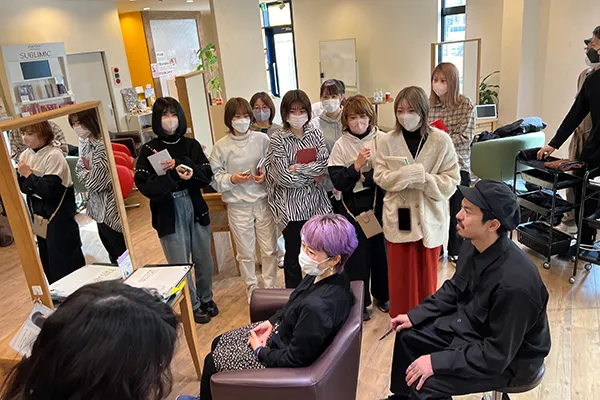 有名美容師によるプライベートセミナー